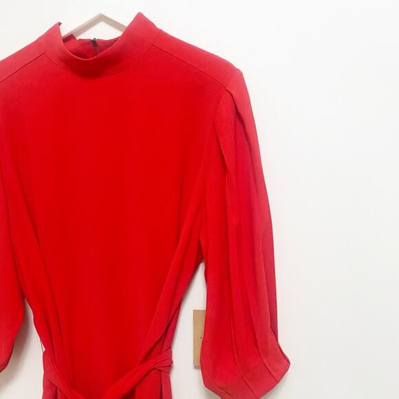 Halogen Tie Waist Dress - Picture 4 of 10